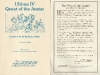 Ultima IV: Reference Card & Clue Book Offer